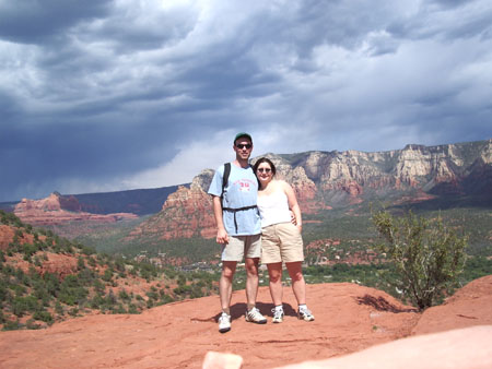 Sedona Airport - Vue depuis le sommet Sedona Airport - Vue depuis le sommet